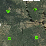 Jumpoff Joe Peak T9S R33E Township Map Preview 3