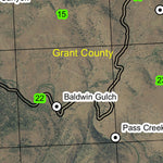 Conger Mountain T8S R29E Township Map Preview 2