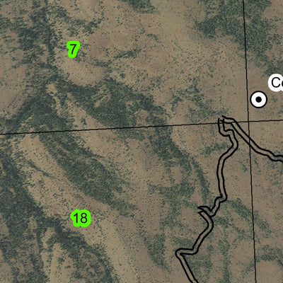 Conger Mountain T8S R29E Township Map Preview 3