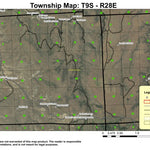 Hamilton T9S R28E Township Map Preview 1
