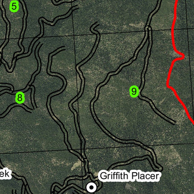 Gold Center Meadow T9S R36E Township Map Preview 3