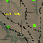 Little Basin Creek T9S R29E Township Map Preview 2