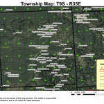 Sheep Rock T9S R35E Township Map Preview 1