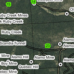 Sheep Rock T9S R35E Township Map Preview 2