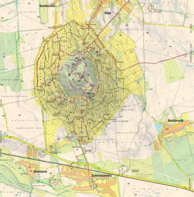 SOMLÓ turistatérkép / Somlo Hill tourist map Preview 1