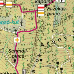 SOMLÓ turistatérkép / Somlo Hill tourist map Preview 2