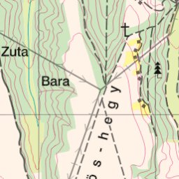 BARANYAI-DOMBSÁG (keleti rész) turistatérkép / Baranya-Hills (East) tourist map Preview 2