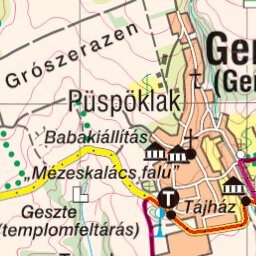 BARANYAI-DOMBSÁG (keleti rész) turistatérkép / Baranya-Hills (East) tourist map Preview 3