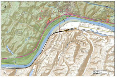 Potomac River Atlas of Washington County Maryland Pages 6 and 7 Preview 1