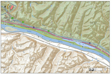 Potomac River Atlas of Washington County Maryland Pages 8 and 9 Preview 1