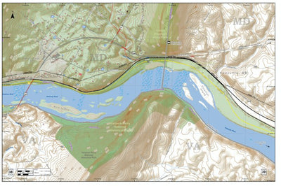 Potomac River Atlas of Washington County Maryland Pages 38 and 39 Preview 1