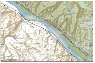 Potomac River Atlas of Washington County Maryland Pages 10 and 11 Preview 1