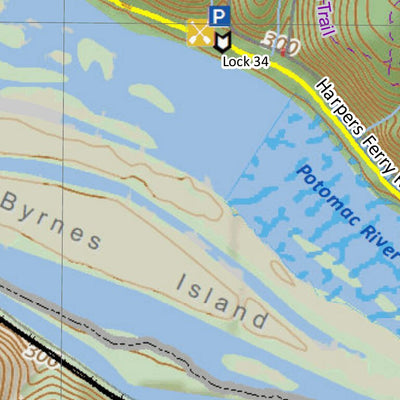 Potomac River Atlas of Washington County Maryland Pages 36 and 37 Preview 2