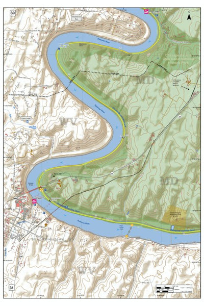 Potomac River Atlas of Washington County Maryland Pages 30 and 31 Preview 1