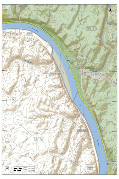 Potomac River Atlas of Washington County Maryland Pages 32 and 33 Preview 1