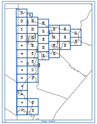 Atlas of Washington County Maryland Page Index Preview 1