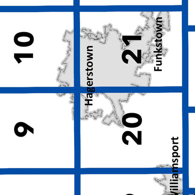 Atlas of Washington County Maryland Page Index Preview 3
