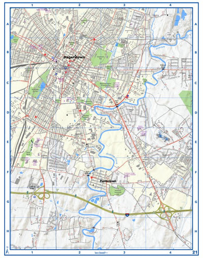 Atlas of Washington County Maryland Page 21 Preview 1
