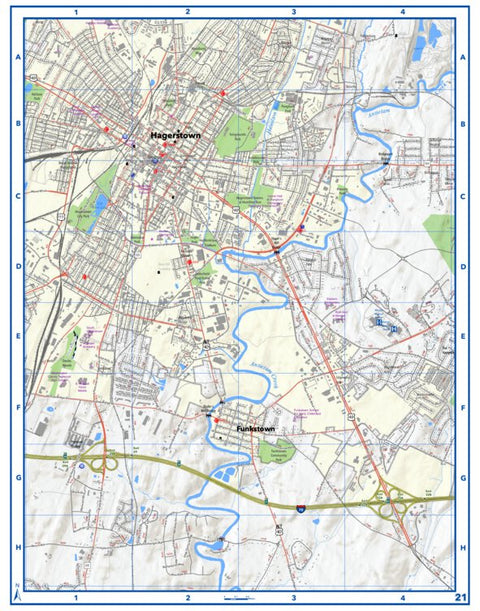 Atlas of Washington County Maryland Page 21 Preview 1
