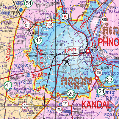 Cambodia Road Map Preview 3