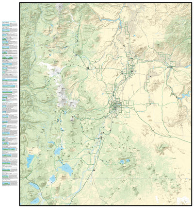 Central Oregon Road Biking Map Preview 1