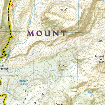 217 Mount Rainier National Park (Paradise inset) Preview 3