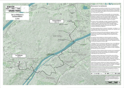 Le Sentier du Grand Paris (Etape 25) : de La Défense à Gennevilliers Preview 1