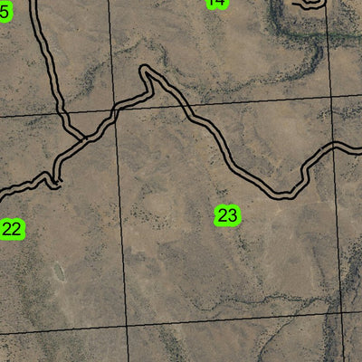 Little Malheur River T18S R36E Township Map Preview 2
