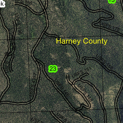 Utley Butte T19S R27E Township Map Preview 2