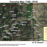 Silvies Valley T19S R31E Township Map Preview 1