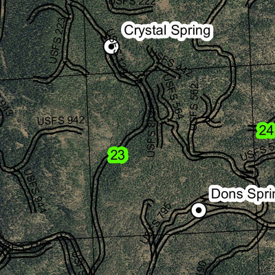 Whiskey Mountain T19S R28E Township Map Preview 2