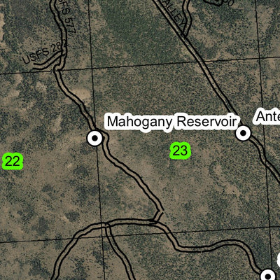 Otis Mountain T18S R35E Township Map Preview 2