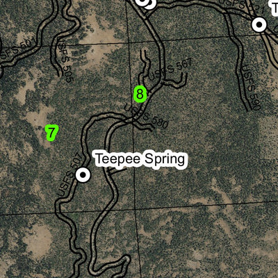 Otis Mountain T18S R35E Township Map Preview 3