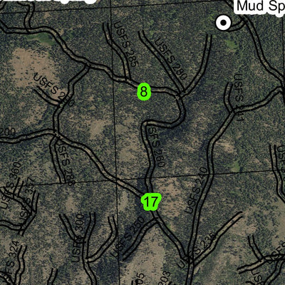 Williams Reservoir T19S R25E Township Map Preview 3