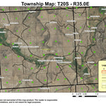 Drewsey Table T20S R35E Township Map Preview 1