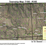 Merlie Table T19S R35E Township Map Preview 1