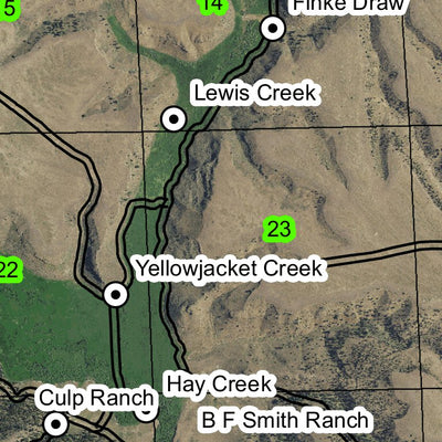 Deadwood Creek T20S R29E Township Map Preview 2