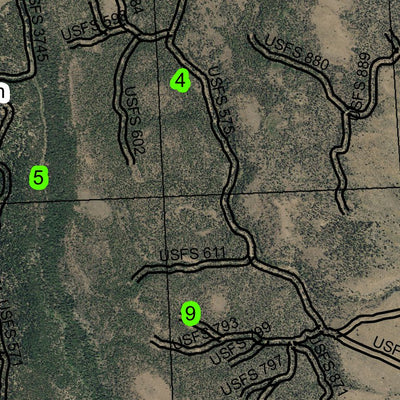 Deadwood Creek T20S R29E Township Map Preview 3