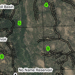 Blue Creek T20S R28E Township Map Preview 3