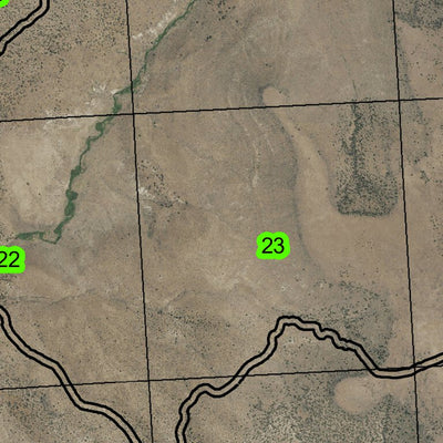 Battle Mountain T19S R34E Township Map Preview 2