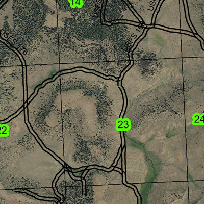 Red Hill T20S R30E Township Map Preview 2