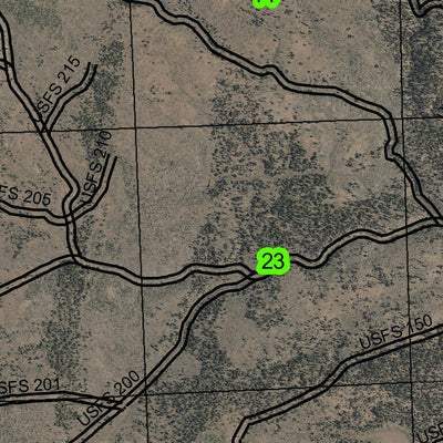 Chapin Table T21S R25E Township Map Preview 2