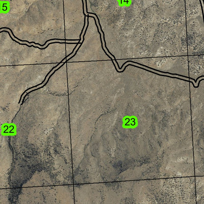 Drinkwater Pass T20S R36E Township Map Preview 2