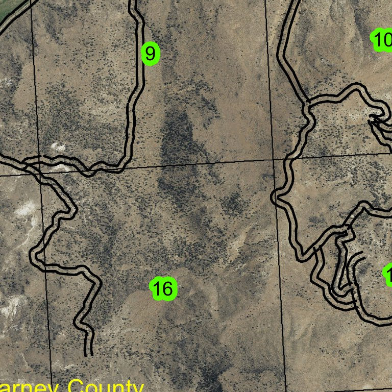 Drinkwater Pass T20S R36E Township Map by Super See Services | Avenza Maps