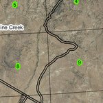 House Butte T20S R34E Township Map Preview 3