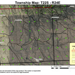 Cecil Lake T22S R24E Township Map Preview 1