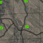 Cecil Lake T22S R24E Township Map Preview 2