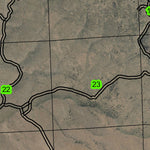 Gumboot Canyon T22S R27E Township Map Preview 2