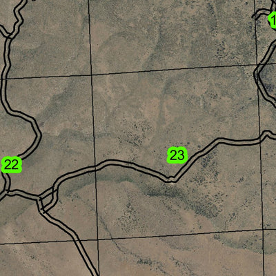 Gumboot Canyon T22S R27E Township Map Preview 2