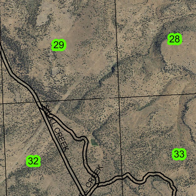 Arrowhead Butte T22S R30E Township Map Preview 3